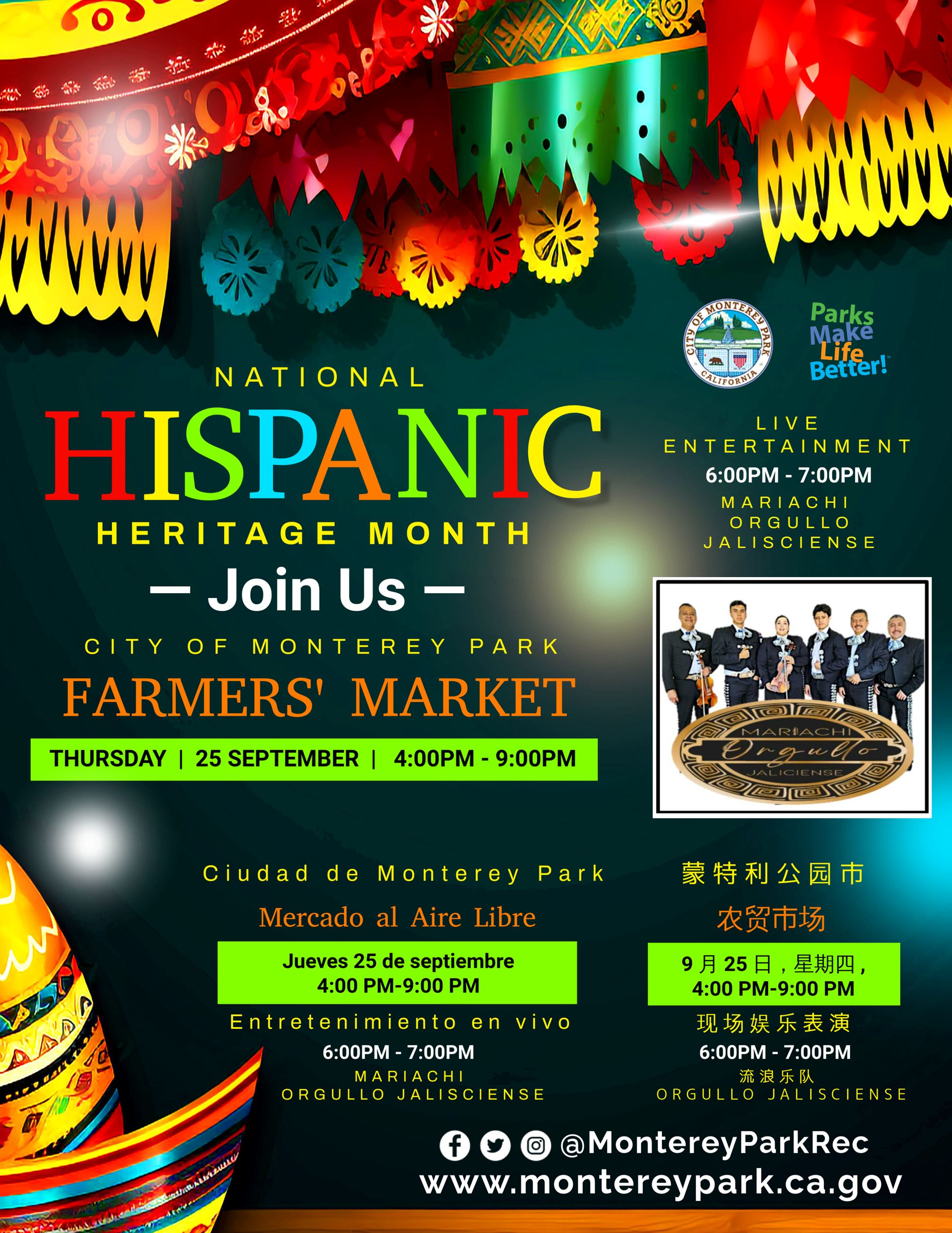 HISPANIC HERITAGE MONTH 2025 - Multi-Language