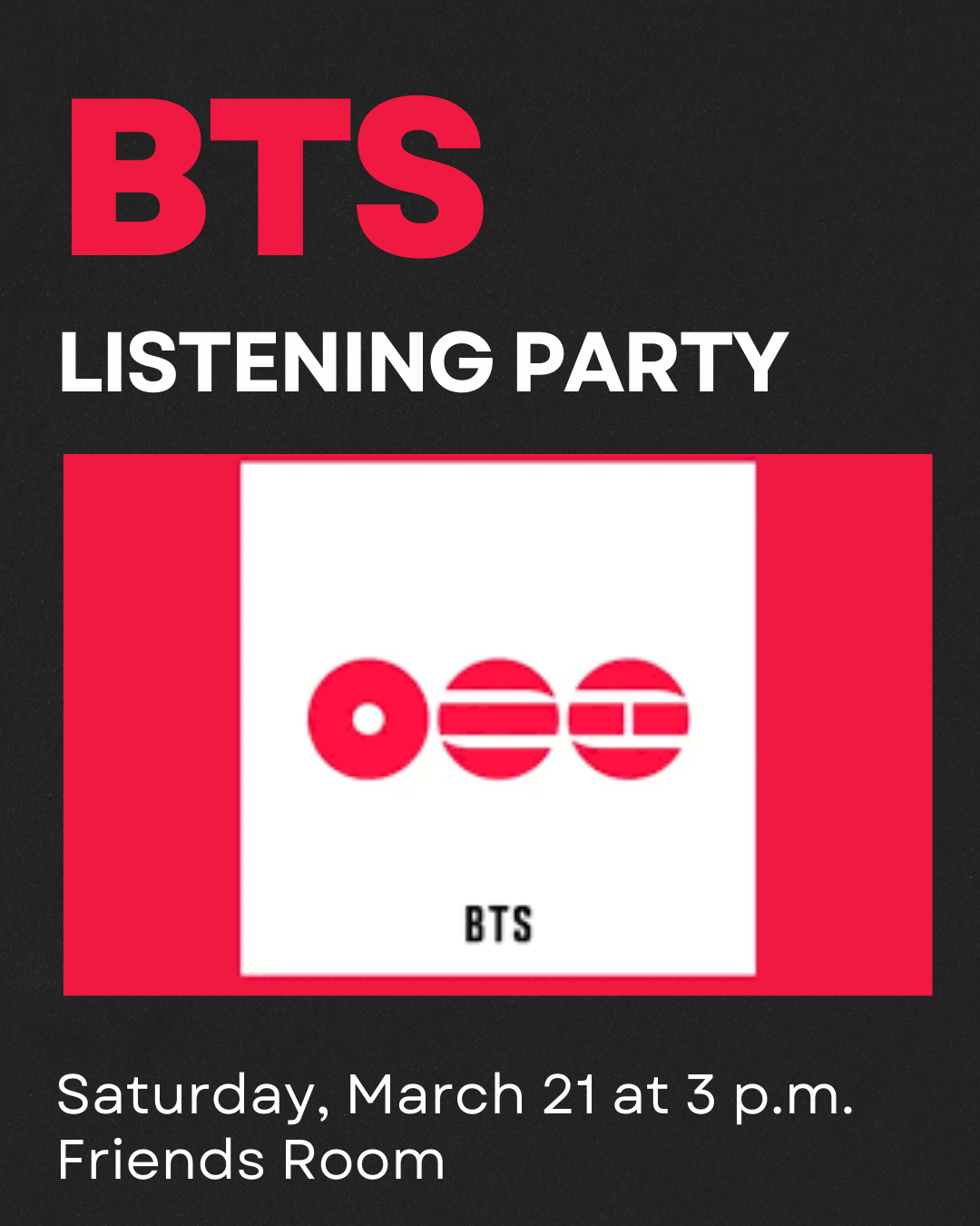 BTS Listening Party Program Announcement